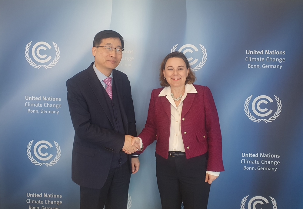 주본분관장, 유엔기후변화협약(UNFCCC) 및 유엔자원봉사단(UNV) 사무국 방문