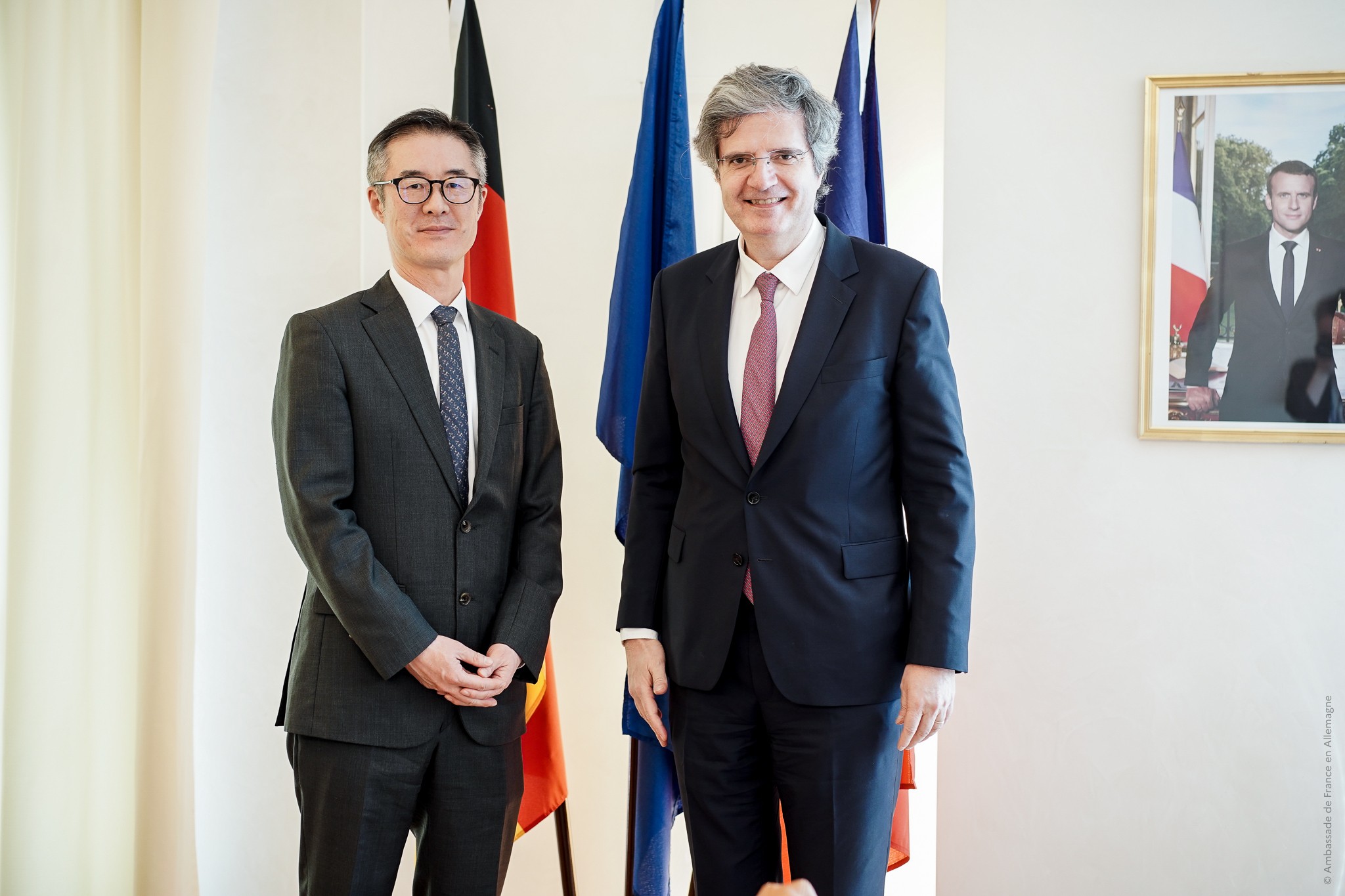 Treffen mit S.E. Herrn François Delattre, dem Botschafter der Französischen Republik in Deutschland