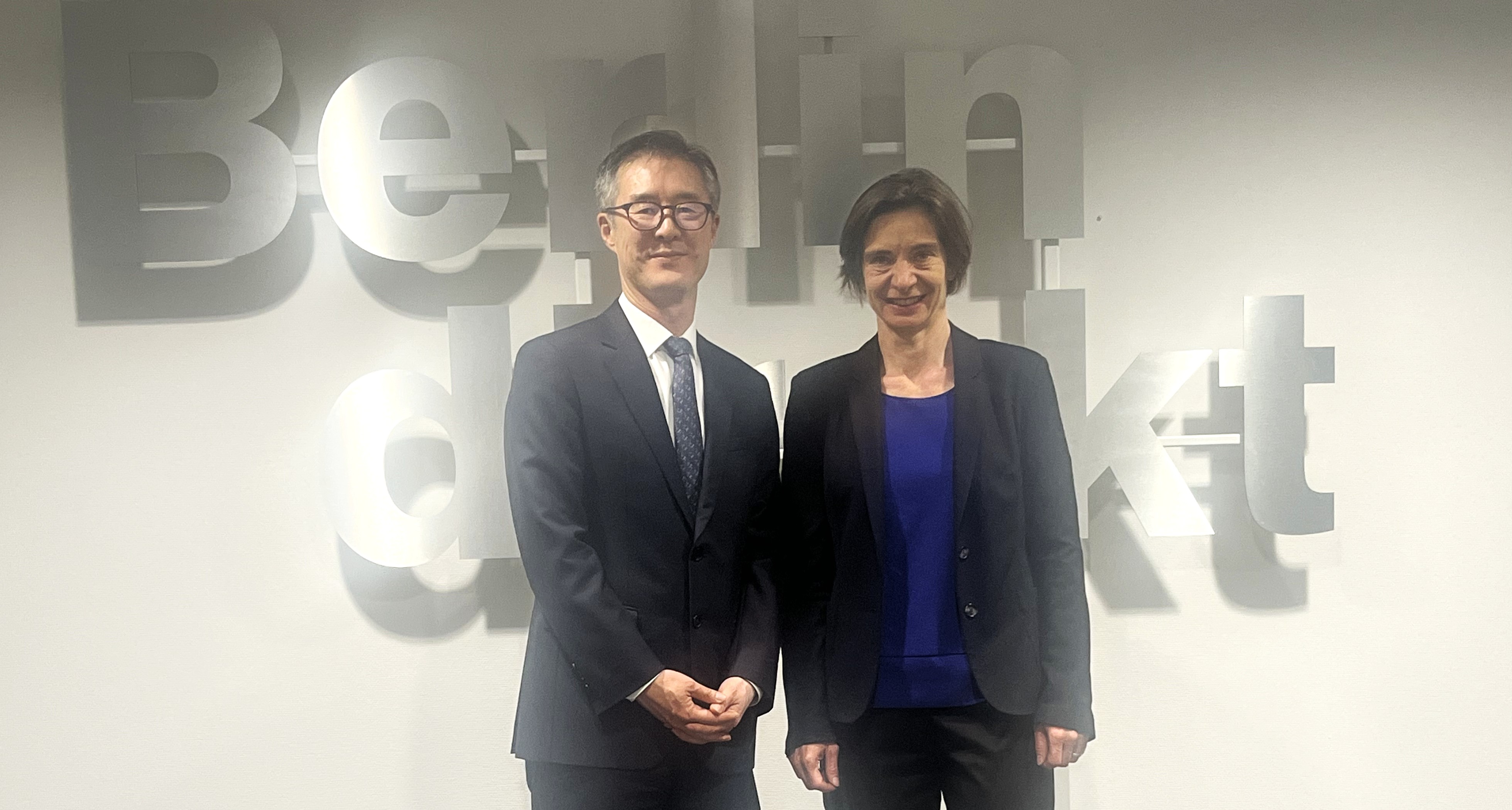 Treffen mit Frau Diana Zimmermann, Leiterin des ZDF-Hauptstadtstudios in Berlin