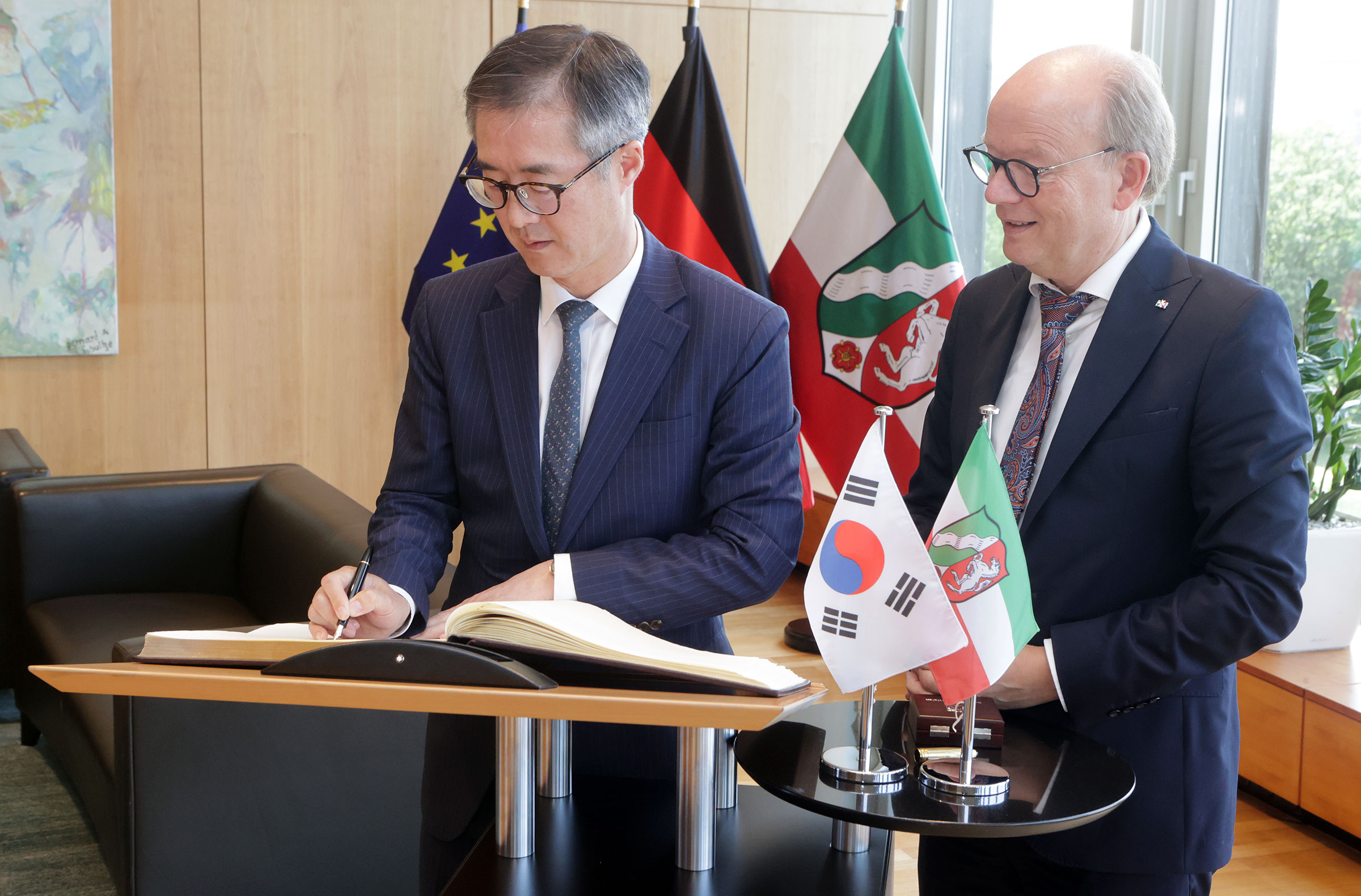 Besuch von Botschafter Lim in Nordrhein-Westfalen
