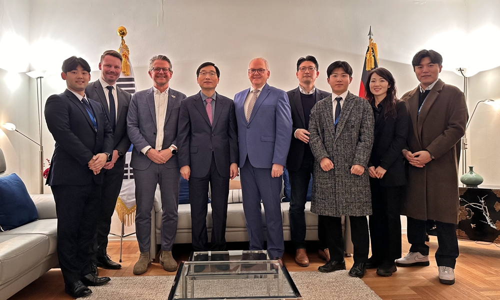 분관장, 쾰른경찰청장 초청 면담